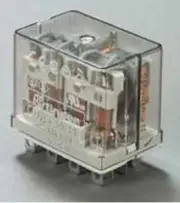 Finder MINIATURE POWER RELAY 24V DC 12A 4xC/O 14-Pins Flat, Plug-In Connection