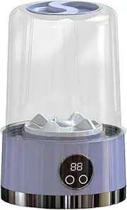 Portable Washing Machine - ABS Camping Washing Machine | Portable Mini Washer, 3000mAh Battery Small Underwear Wireless Silent Washer For Panty Sock Baby Clothing, Camping Dormitory