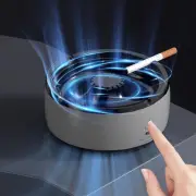 Indoor Ashtray - 2-in-1 Multifunctional Ashless Air Purifier, USB Rechargeable