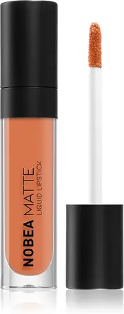 NOBEA Day-to-Day matte liquid lipstick color Cinnamon #M05 7 ml
