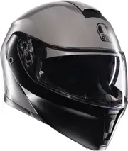 AGV Streetmodular Resia Helmet, grey-yellow, Size XL for Men Grey Yellow