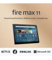 Amazon Fire Max 11 tablet vivid 11” display, 14-HR battery life 64 GB,Gray