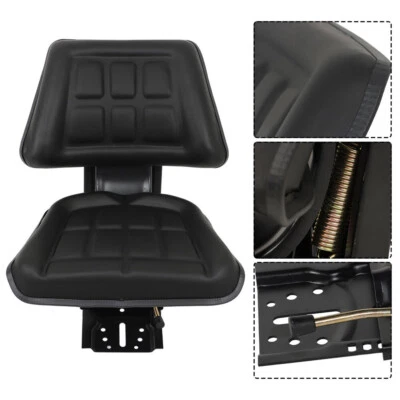 Black Tractor Suspension Seat For Massey Ferguson 230 231 234 234H/S 260 282 451