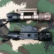 Tactical Light Flashlight Light Burst Flashlight Lighting Rat Tail Wire Control