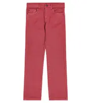 [Bonpoint] Bonpoint Bonnie cotton-blend straight jeans Y 14 pink