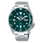 Seiko Automatic Green & Silver Watch SRPD61