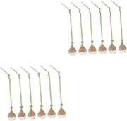Healeved 2sets Hanging Decor Perfume Bottle Car Aroma Diffuser Essential Oil Diffuser Decorative Bottle 6pcs*2