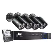 NNEDSZ 1080P 4 Channel HDMI CCTV Security Camera with 1TB Hard Drive