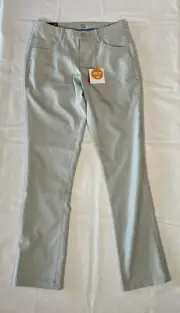 PUMA MENS Performance Fit Golf Pants Stretch UPF 50 QUARRY GRAY SIZE 28x32