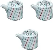 Set of 3 Kozome Tokusa Mini Juice Set [6.5 x 4.6 x 5.6 cm (50 cc)] | Seasoning Setomonohonpo