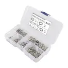 250 Pieces Lock Washers Assortment Splited Lock Washers 6 Sizes Spring Washers