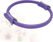 Fitness Equipment Gymnastics Exercise Bands Home Gym Equipment Workout Sway Hoop Relaxer Exercise Mats Gym Accessories for Women Trainer Wheel Exerciser Purple