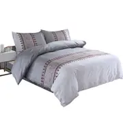Bohemian Floral Quilt Covers Set Double Queen King -01 Style