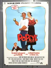 Original Popeye the Movie Promo POSTER- 17" x 24" Robin Williams (SVPO-114)