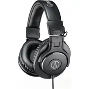 Audio-Technica M Series ATH-M30x Wired Professional Monitor Headphones - Black Closed Back - 3m Cable [ATHM30X]