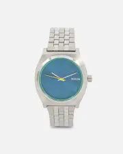 [NIXON] Nixon Time Teller Silver/blue - Size ONE ONE Silver/Blue