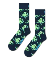 Navy Octopus Crew Sock
