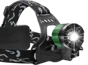 Headlamp Rechargeable, Super Bright Headlamps with 4 Modes, Outdoor Wate