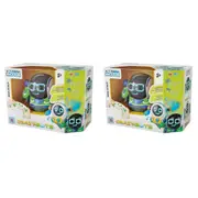 2PK Blue Rocket Xtrem Bots Control/Program Crazy Bots Rock with Lights 4y+