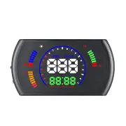 5.8 Inch Universal Car Hud Head Up Display Obd2 Rpm Speedometer Digital Warning Meter