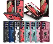 Case Shockproof Ring Stand Cover For Samsung Galaxy S23 S22 S21 S20 FE Ultra 5G