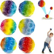 Space Bounce Ball,Super High Bouncing Moon Foam,Bouncy Balls for Kids,6Pcs Astro Jump Ball 70mm Mini Bouncing Ball High Jumping Ball Space Theme Bouncy Balls Creative Jump Moon Ball
