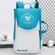 Holds 3 Rackets Raquete Bag Large Capacity Padel Rackets Backpack (Blue) AU
