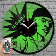 LED Clock LL Cool J Vinyl Record Wall Clock Led Light Wall Clock 4659