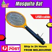 Electric Bug Zapper Tennis Racket Mosquito Fly Swatter Insect Killer Handheld