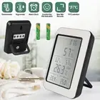 Digital Thermometer Hygrometer Large Date Display Temperature Humidity Monitor