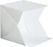 Vaguelly 1 Set Photo Box Portable Light Tent with Diffuser Backgrounds for Photography USB Powered Lighting Cube Tent for Cosmetics Jewelry and More