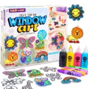 Made By Me Create Your Own Window Art, Paint Your Own DIY Suncatchers [A5]