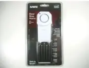 SABRE Wedge Door Stop Security Alarm Home Security System w/ 120 dB alert siren!
