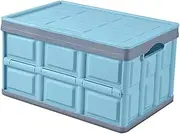 SOGA 30L Collapsible Car Trunk Storage Multifunctional Foldable Box Blue