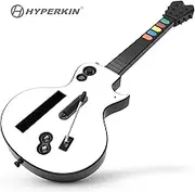 Hyperkin Hyper Strummer Wii Guitar Controller Wireless Game Guitar Compatible with Guitar Hero and Rock Band Games (excluding Rock Band 1) with Strap