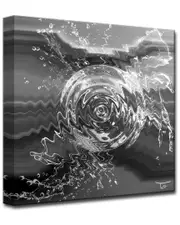 Ready2HangArt Aqueous Trance XXII Wrapped Canvas Wall Art by Tristan Scott
