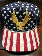 Official Trump MAGA Cali Fame Campaign Hat Freedom Cap 2020 Eagle Flag America