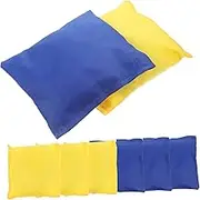 GANAZONO 8pcs Small Bean Bags for Tossing Durable Canvas Toss Game for Outdoor Fun Family Gatherings and Parties Promotes Hand Eye Coordination
