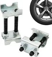 Adjustable Spring Spacer | 1-2 Inches Coil Spring Spacer Shock Absorber,2pcs Manual Automotive Adjuster Tool for Car Truck Removal and Installation