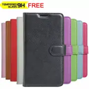 For Optus X Tab / ZTE P651 2021 Premium PU Leather Wallet Flip Phone Case Cover