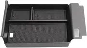 ATATHXHQay Armrest Storage Box Car Tray Organizers Compatible for Chery Tiggo 9 2024-2025 Accessories Tidying Black ABS