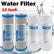2 Set 0.5 Micron Sediment Coconut Carbon Replacement Water Filter Cartridges