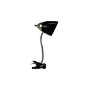 All the Rages Limelights Gooseneck Clip Light 14.8'' Black (LD2001-BLK)