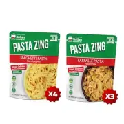 Pasta Variety Pack, Spaghetti Pasta 200 Vpk: Spaghetti Pasta & Farfalle Pasta