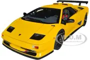 LAMBORGHINI DIABLO SV-R SUPERFLY YELLOW 1/18 MODEL CAR BY AUTOART 79147