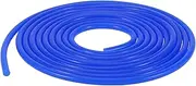 X AUTOHAUX Silicone Vacuum Tubing Hose Automotive Vacuum Line High Temperature 15Ft 1/8" 3mm ID 2.5mm Thickness 1 Pcs Blue 130PSI Max Pressure