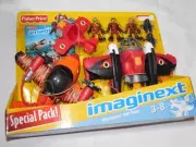 FISHER PRICE Imaginext SKY RACERS RED TEAM gift set NEW TARGET exclusive