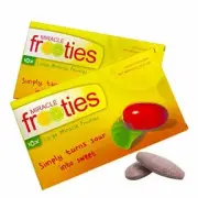 Miracle Frooties Berry Fruit Tablets Large XL Double Strength 2 Packs