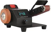 350W Adjustable Table Top Grinder Polisher, Mini Belt Sander Electric Bench Grinder Sanding Machine for Wood/Metal/Aluminum Sanding Tool