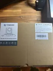 4K PTZ Camera with AI-Powered Auto-Tracking 5X Digital Zoom